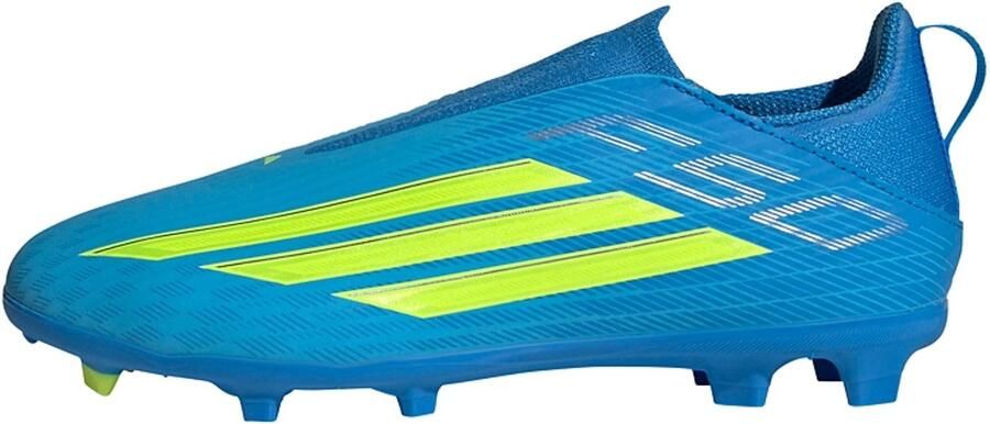 Adidas Perfor ce F50 LEAGUE Laceless Firm Ground Multi Ground Voetbalschoenen Kids Kinderen Blauw