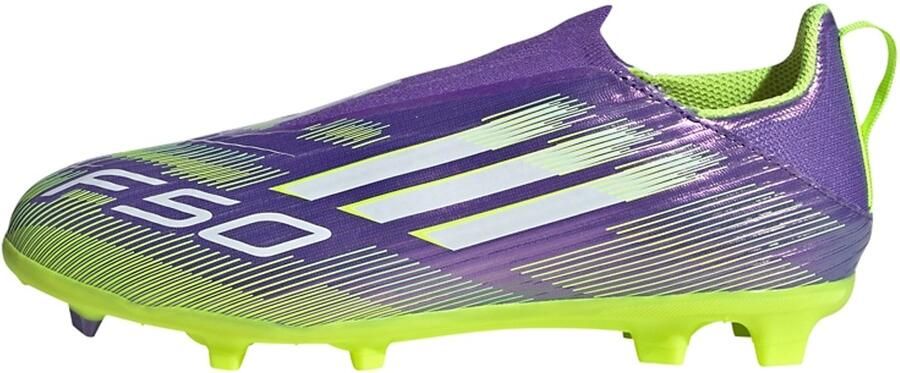 Adidas Perfor ce F50 League Veterloze Firm Multi-Ground voetbalschoenen Kids Kinderen Paars