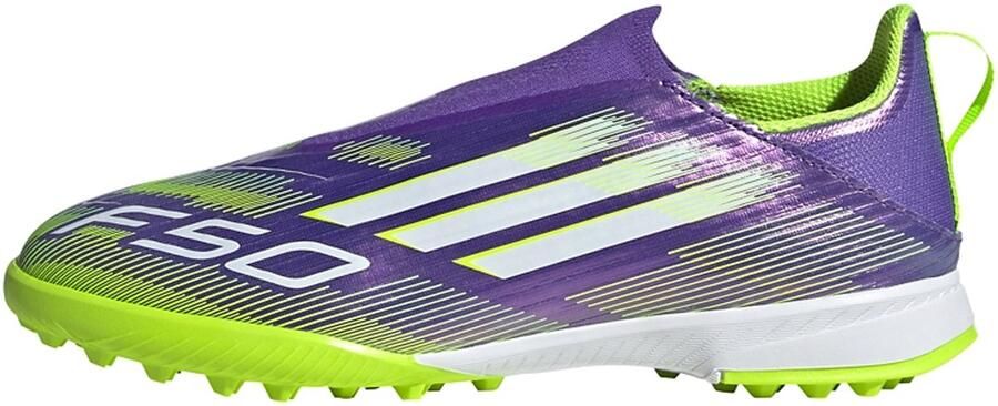 Adidas Perfor ce F50 League Veterloze Turf Voetbalschoenen Kids Kinderen Paars