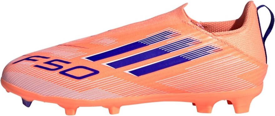 Adidas Perfor ce F50 League Veterloze Firm Multi-Ground voetbalschoenen Kids Kinderen Oranje