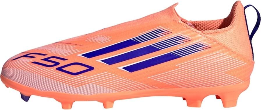 Adidas Perfor ce F50 League Veterloze Firm Multi-Ground voetbalschoenen Kids Kinderen Oranje