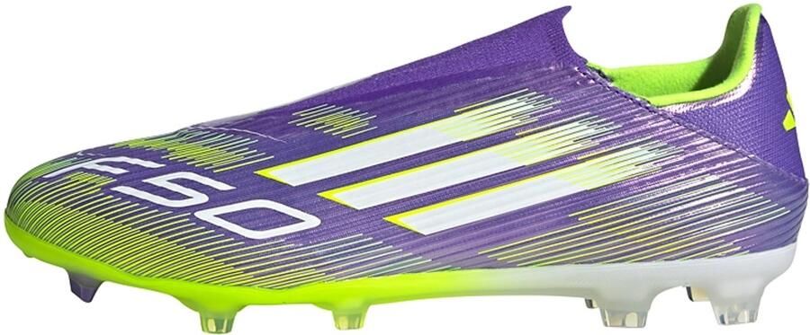 Adidas Perfor ce F50 League Veterloze Firm Multi-Ground voetbalschoenen Unisex Paars