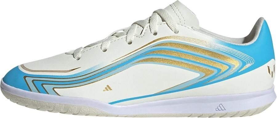 Adidas Perfor ce F50 Messi Club Indoor Voetbalschoenen Kids Kinderen Beige - Foto 4