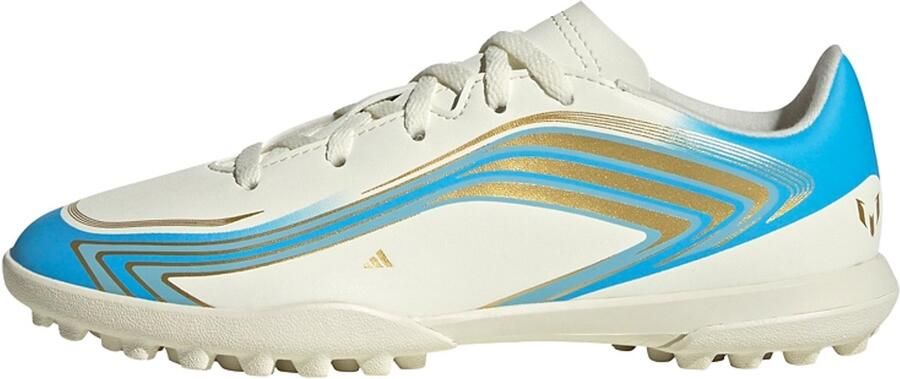 Adidas Perfor ce F50 Messi Club Turf Voetbalschoenen Kids Kinderen Beige