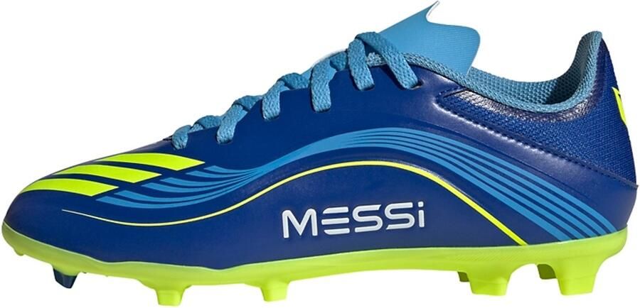 Adidas Perfor ce F50 Messi League Firm Multi-Ground Voetbalschoenen Kids Kinderen Blauw