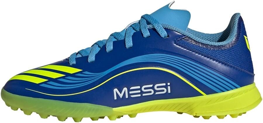Adidas Perfor ce F50 Messi League Turf Voetbalschoenen Kids Kinderen Blauw