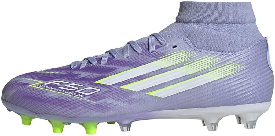 Adidas Performance F50 Sparkfusion League Firm Ground Artificial Grass Voetbalschoenen Dames Paars - Foto 1
