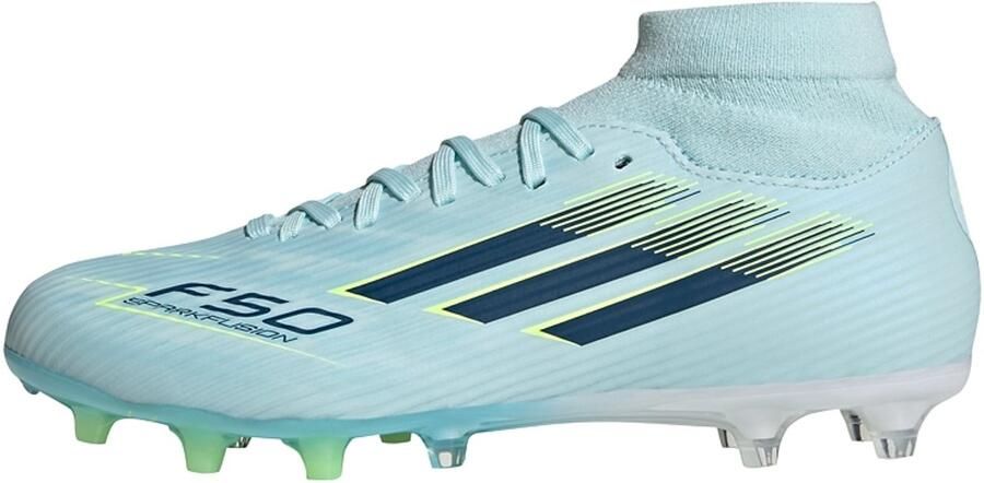 Adidas Performance F50 SPARKFUSION LEAGUE Mid Cut Firm Ground Artificial Ground Voetbalschoenen Vrouwen Dames Blauw