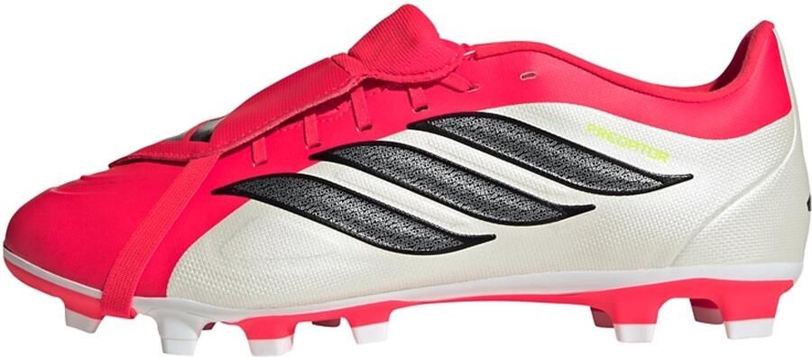 Adidas Perfor ce Predator Club Fold-Over Tongue Firm Ground Multi Ground Voetbalschoenen Unisex Rood