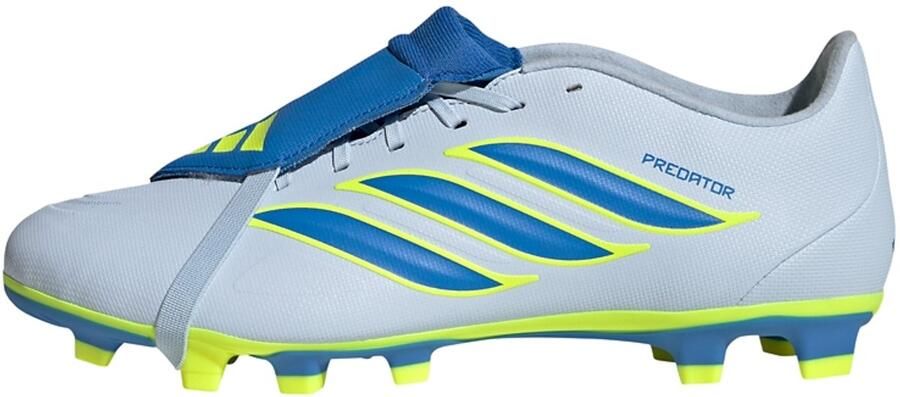 Adidas Perfor ce Predator Club Fold-Over Tongue Firm Ground Multi Ground Voetbalschoenen Unisex Blauw