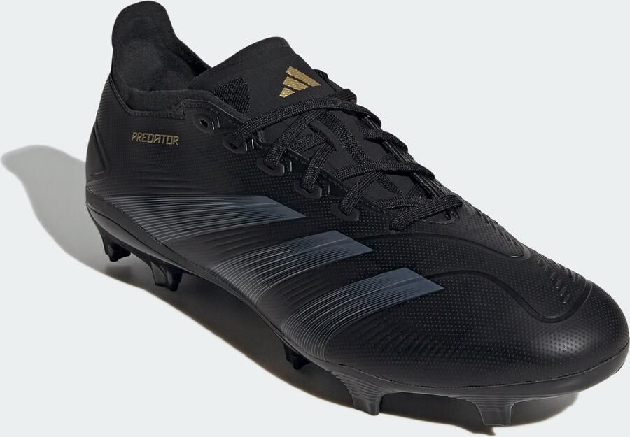 Adidas Perfor ce Predator League FG senior voetbalschoenen zwart antraciet - Foto 2