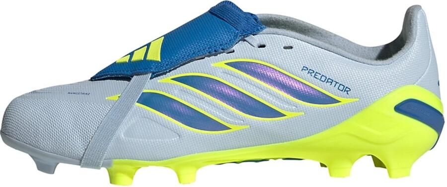 Adidas Perfor ce PREDATOR LEAGUE Fold-Over Tongue Firm Ground Voetbalschoenen Kids Kinderen Blauw