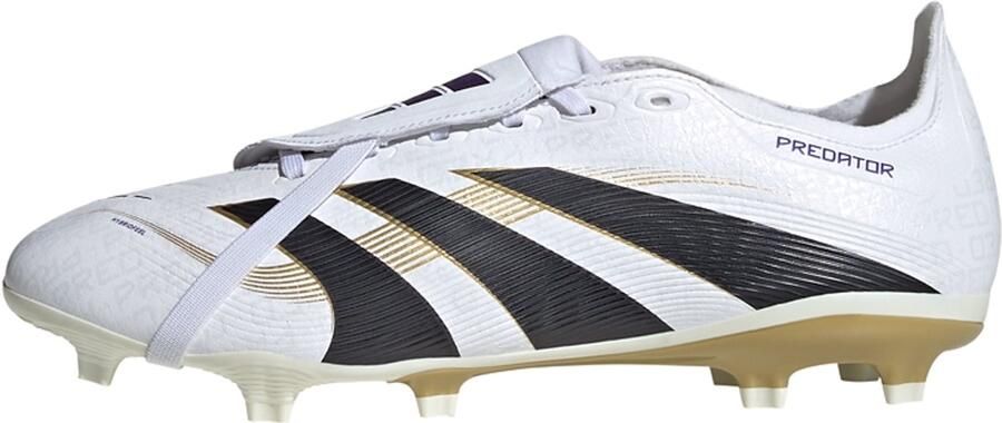Adidas Perfor ce Predator League Fold-Over Tongue Firm Multi-Ground Voetbalschoenen Unisex Wit