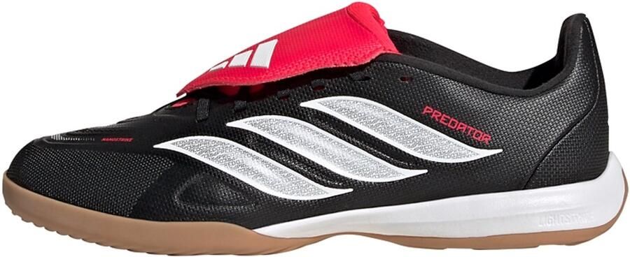 Adidas Perfor ce Predator League Fold-Over Tongue Indoor Voetbalschoenen Kids Kinderen Zwart