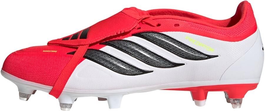 Adidas Perfor ce Predator League Fold-Over Tongue Soft Ground Voetbalschoenen Unisex Rood