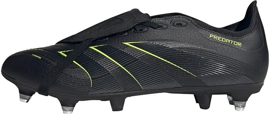 Adidas Perfor ce Predator League Fold-Over Tongue Soft Ground Voetbalschoenen Unisex Zwart