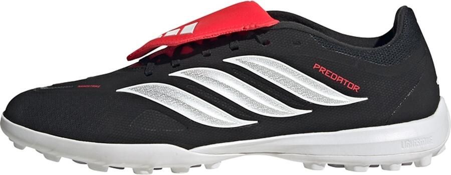 Adidas Perfor ce PREDATOR LEAGUE Fold-Over Tongue Turf Voetbalschoenen Unisex Zwart