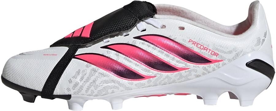 Adidas Perfor ce Predator League Fold-Over Tongue Firm Ground Voetbalschoenen Kids Kinderen Wit