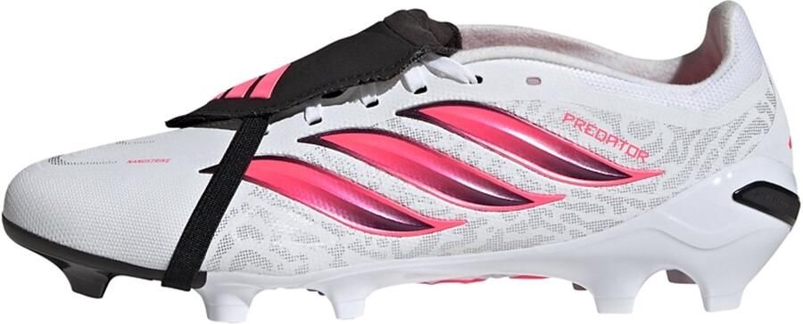 Adidas Perfor ce Predator League Fold-Over Tongue Firm Ground Voetbalschoenen Unisex Wit
