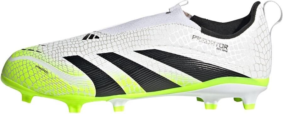 Adidas Perfor ce Predator League Laceless Firm Multi-Ground Voetbalschoenen Kinderen Wit