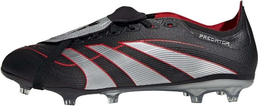Adidas Perfor ce Predator Obsidian Strike Fold-Over Tongue Firm Ground Multi Ground Voetbalschoenen Unisex Zwart