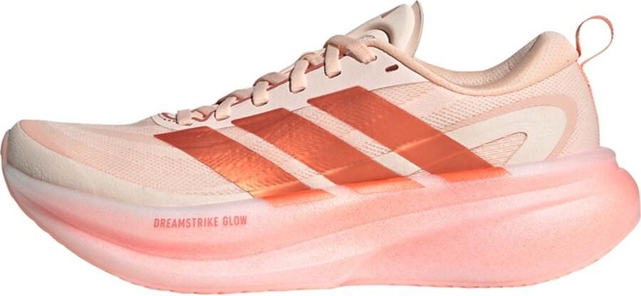 Adidas Performance Supernova mesh hardloopschoenen lichtroze oranje - Foto 4