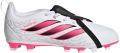 Adidas Predator Club Fold-over Tongue Fg mg Junioren Voetbalschoenen Wit Kinderen - Zwart