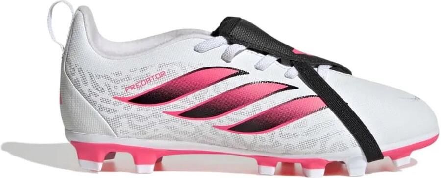 Adidas Predator Club Fold-over Tongue Fg mg Junioren Voetbalschoenen Wit Kinderen