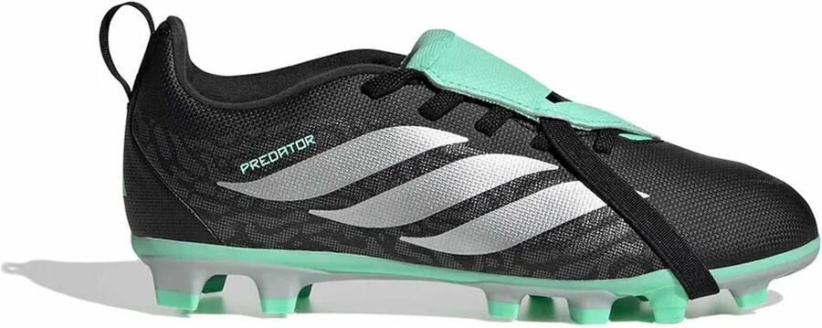 Adidas Predator Club Fold-over Tongue Fg mg Junioren Voetbalschoenen Zwart 2 3 Kinderen
