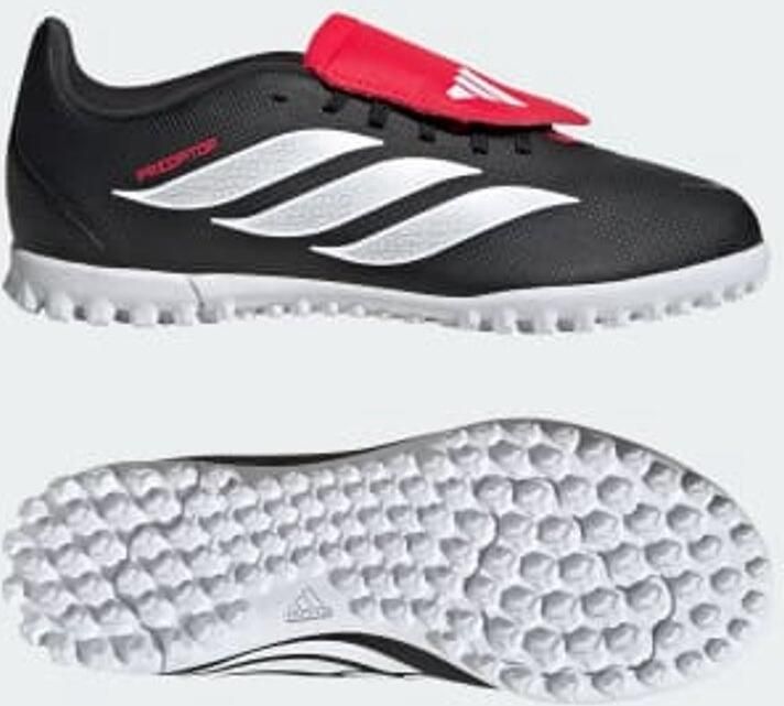 Adidas Predator Club Fold-over Tongue Tf Junioren Voetbalschoenen Zwart 1 2 Kinderen - Foto 2