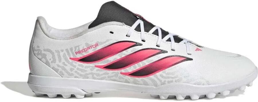 Adidas Performance Predator Club senior imitatieleren voetbalschoenen wit roze - Foto 4