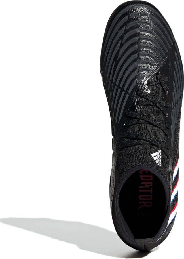 Adidas Predator Edge.2 Firm Ground Voetbalschoenen Core Black Cloud White Vivid Red Dames - Foto 5