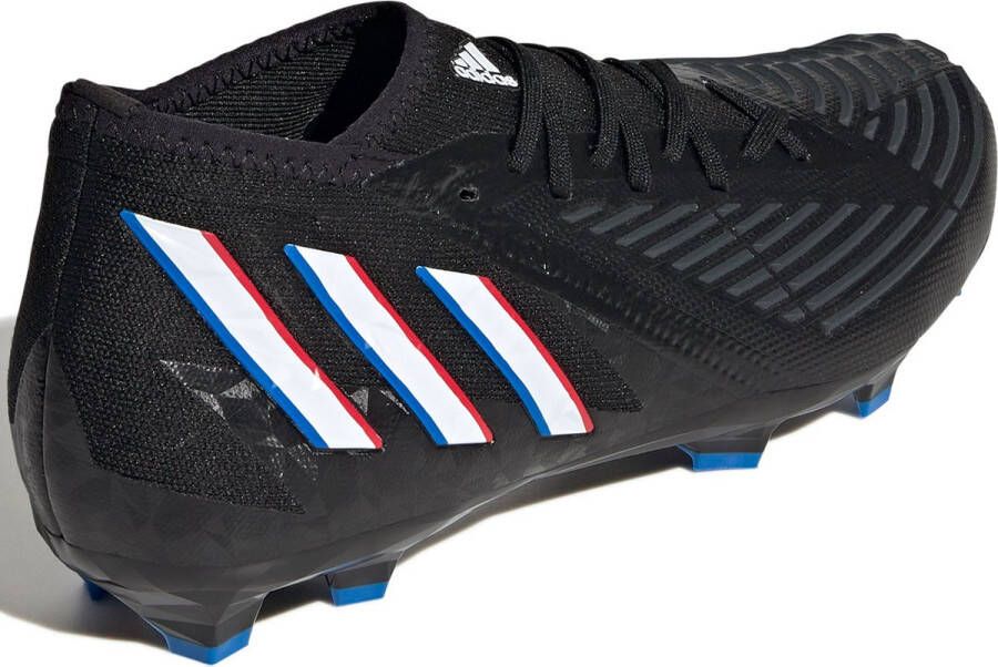 Adidas Predator Edge.2 Firm Ground Voetbalschoenen Core Black Cloud White Vivid Red Dames - Foto 6