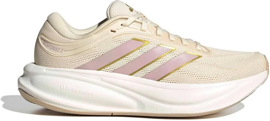 Adidas Response 2 Hardloopschoenen Beige 1 3 Vrouw