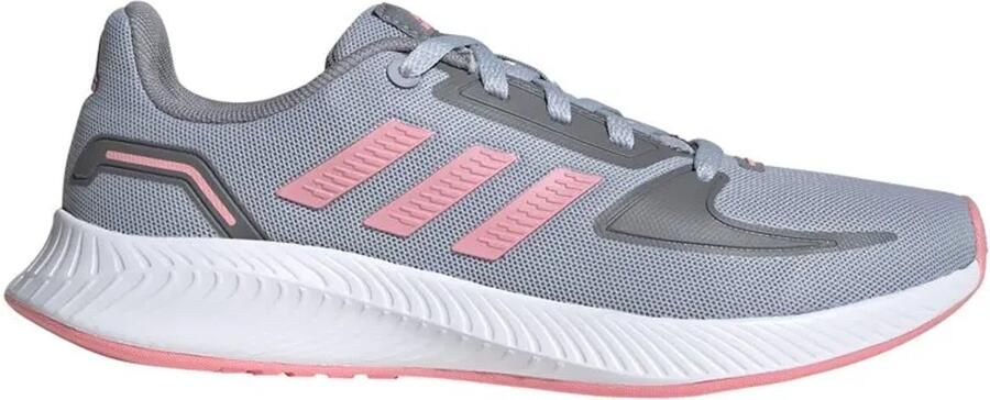 Adidas Performance Runfalcon 2.0 Classic sneakers zilver roze grijs kids