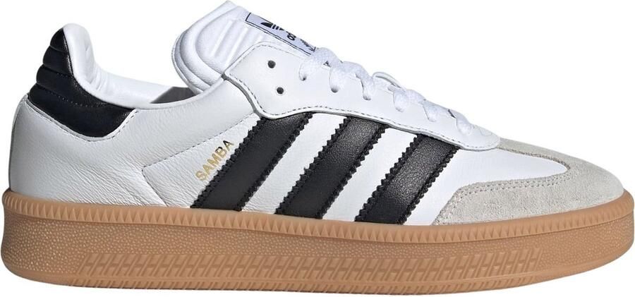 Adidas Originals Witte Sneakers met Leren Bovenwerk en Rubberen Zool White - Foto 3