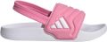 Adidas Sportswear Adilette Estrap 2.0 badslippers met hielbandje roze wit - Roze/Wit