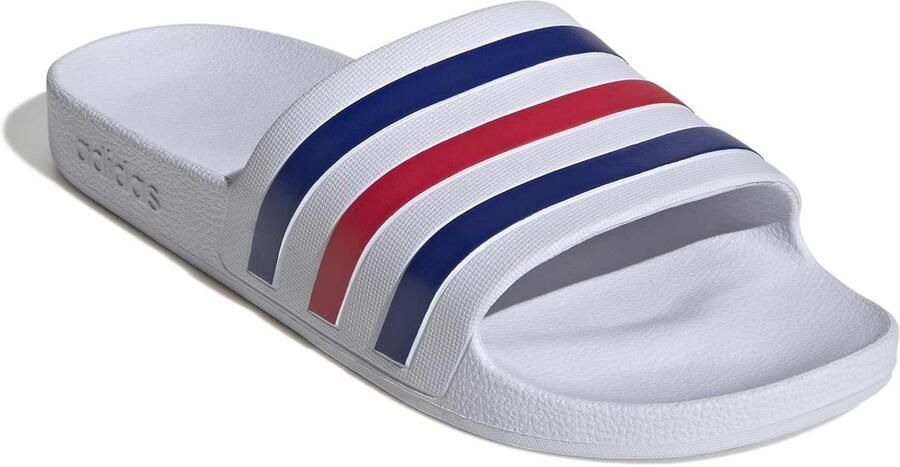 ADIDAS SPORTSWEAR Muiltjes 'ADILETTE AQUA' donkerblauw rood wit