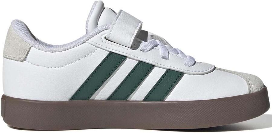 Adidas Vl Court 3.0 Skateboarding Gymnastikskor För Barn Wit Kinderen - Foto 2