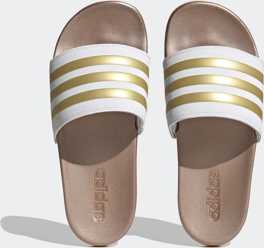 Adidas Women's Adilette Comfort Badge of Sports Sandalen 2 3 beige - Foto 3