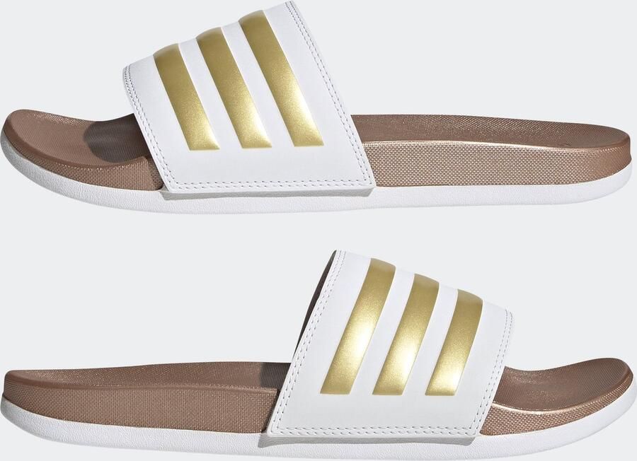 Adidas Women's Adilette Comfort Badge of Sports Sandalen 2 3 beige - Foto 8