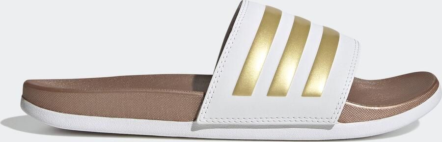 Adidas Women's Adilette Comfort Badge of Sports Sandalen 2 3 beige - Foto 3