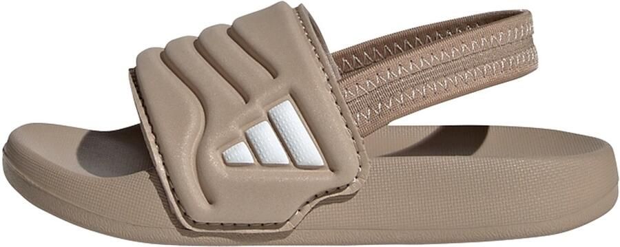 Adidas Sportswear Adilette Estrap 2.0 Slippers Peuters Kinderen Bruin