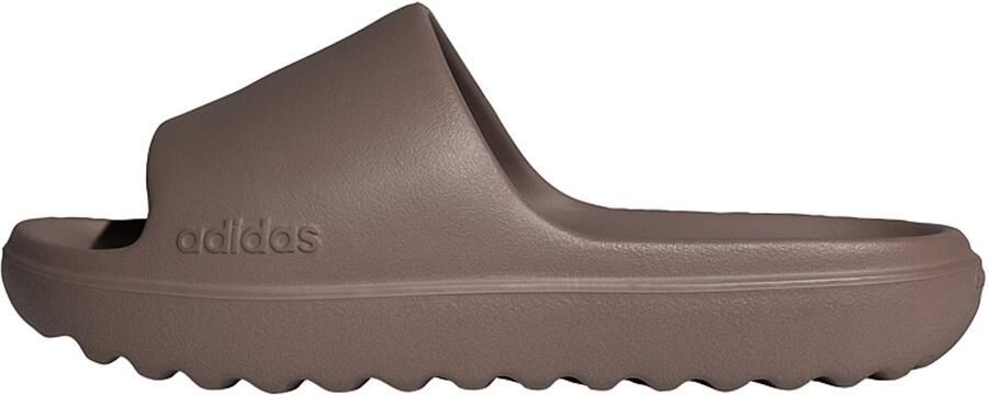 Adidas adilette Slippers en Sandalen Bruin 2 3 Mesh Synthetisch