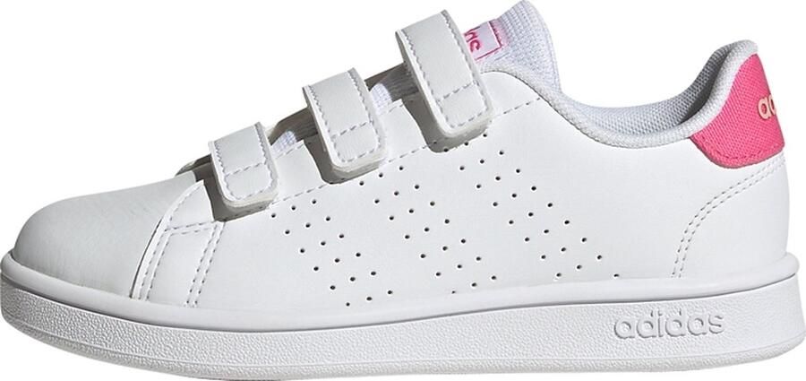 Adidas Sportswear Advantage CF sneakers wit roze Jongens Meisjes Synthetisch 32 - Foto 6