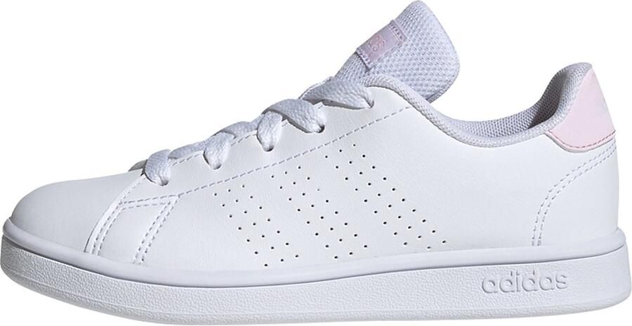 Adidas Sportswear Advantage sneakers wit lichtroze Jongens Meisjes Imitatieleer 35 1 2 - Foto 2