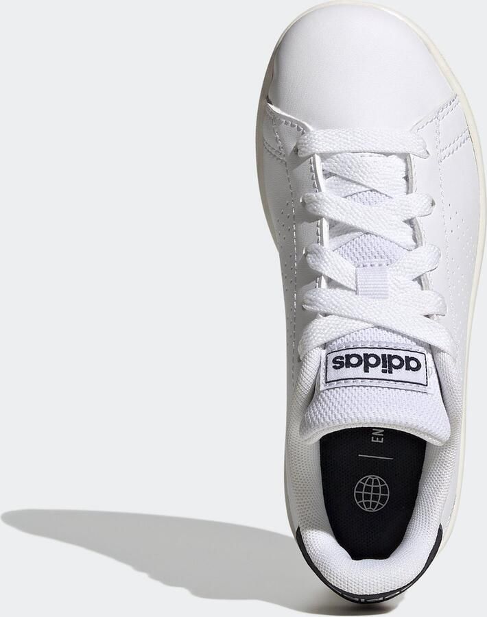 Adidas Sportswear Advantage sneakers wit lichtgrijs Imitatieleer 36 2 3 - Foto 9