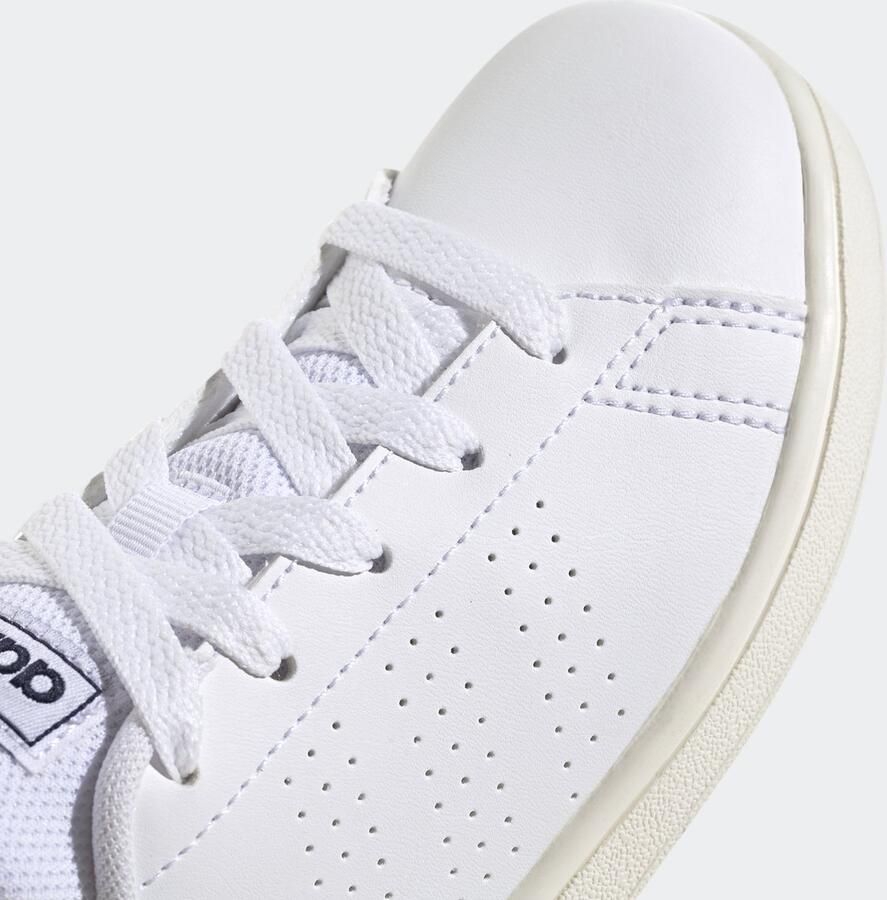 Adidas Sportswear Advantage sneakers wit lichtgrijs Imitatieleer 36 2 3 - Foto 4