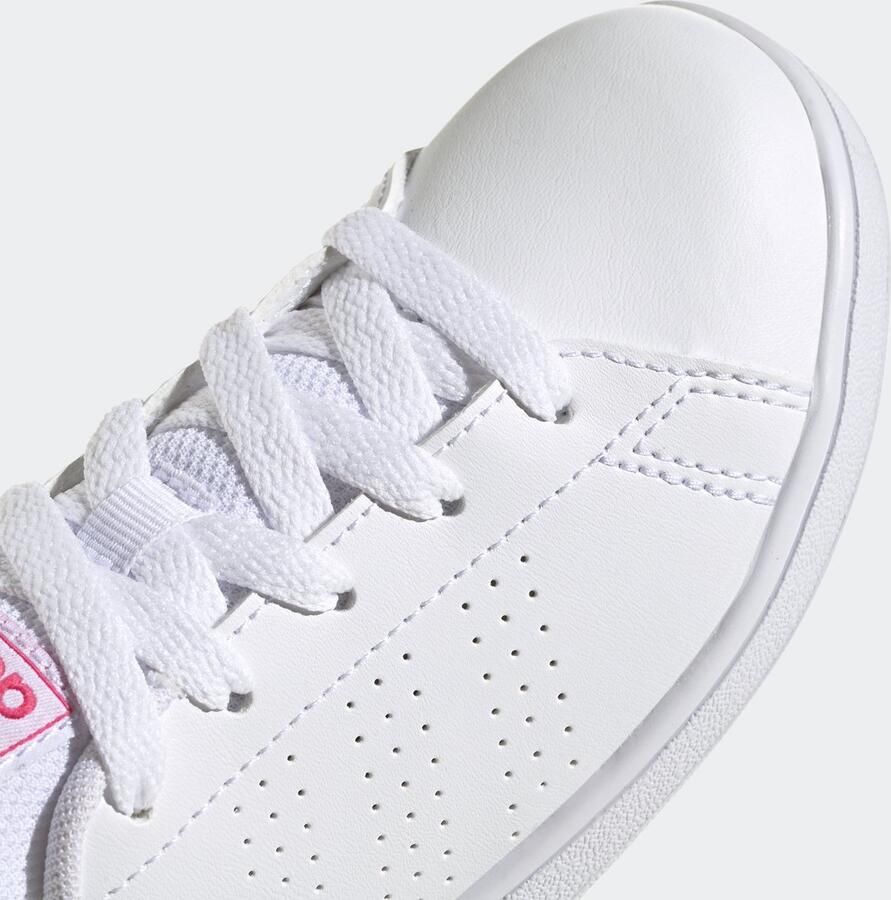 Adidas Sportswear Advantage sneakers wit lichtgrijs Imitatieleer 36 2 3 - Foto 3