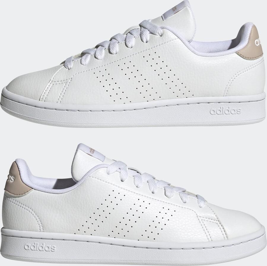 Adidas Leren Sneakers met Ronde Neus en Stoffen Voering - Foto 2